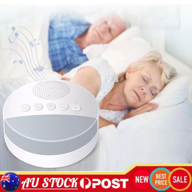 White Noise Sound Machine Sleep Therapy Relaxation for Adults Baby Nature Sounds