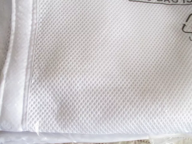 Breathable Baby Mesh Cot Liner White 4 Sided Full Wrap New In Packet