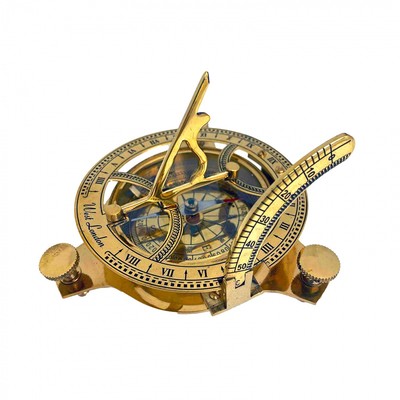 Boussole nautique vintage en laiton antique, cadeau 3