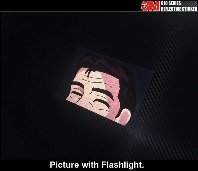 Bunta Sticker. Amazon REFLECTIVE BUNTA FUJIWARA Peeking Initial D AE86 Sticker #I01 $11.00 ...