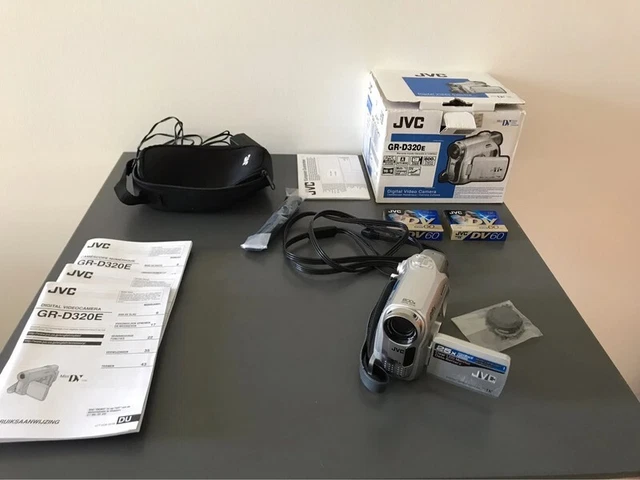 JVC Lot De 2 Cassettes Mini DV60 - Enregistrement 60/90 Minutes - Pour Caméscopes Numériques