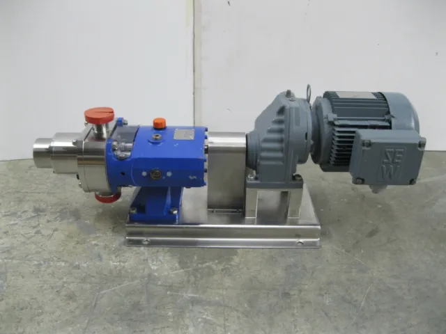 2" Alfa Laval SRU2/018/HS Sanitary Positive Displacement Lobe Pump P12