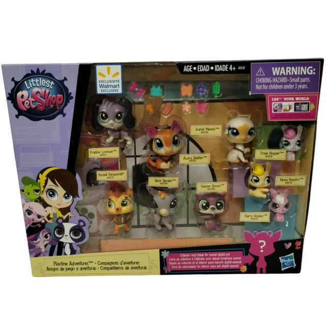 HASBRO LITTLEST PET Shop Playtime Adventures Walmart Exclusive Cat New