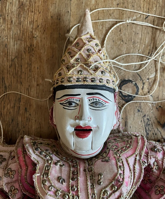 Antique BURMESE Marionette Puppet Burma Thai MYANMAR ANATOMICALLY CORRECT, PENIS