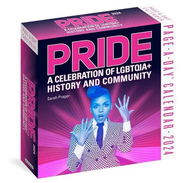 PRIDE PAGEADAY CALENDAR 2025 A Celebration of LGBTQIA+ History and