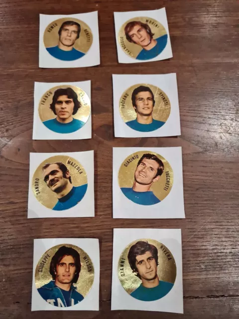 Album Calciatori Panini 1973/74 Figurina Medaglioni Italia Ottimo Recupero