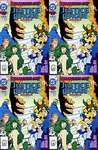 Justice League America Annual #5 (1989-1996) DC Comics - 4 Comics