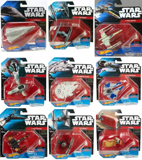Die cast star wars ships 2025