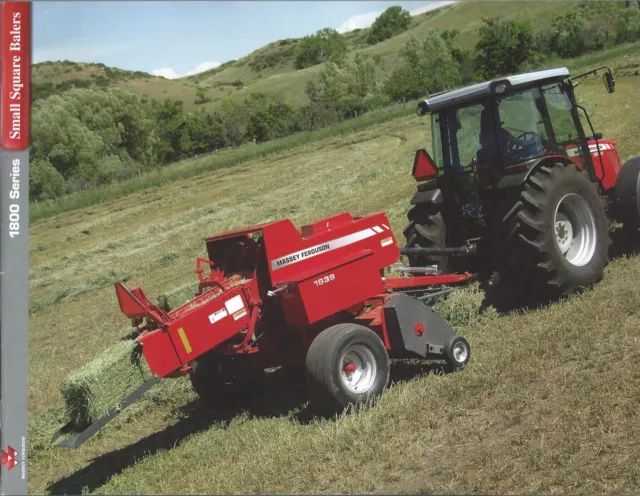 Farm Equipment Brochure - Massey Ferguson - MF 1800 series Baler - c2007 (F5380)