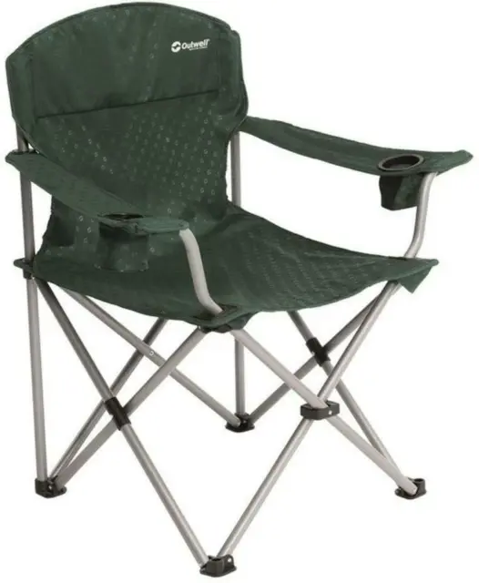 Outwell Catamarca XL Folding Chair Camping Fishing Festival Chair Green 150kg