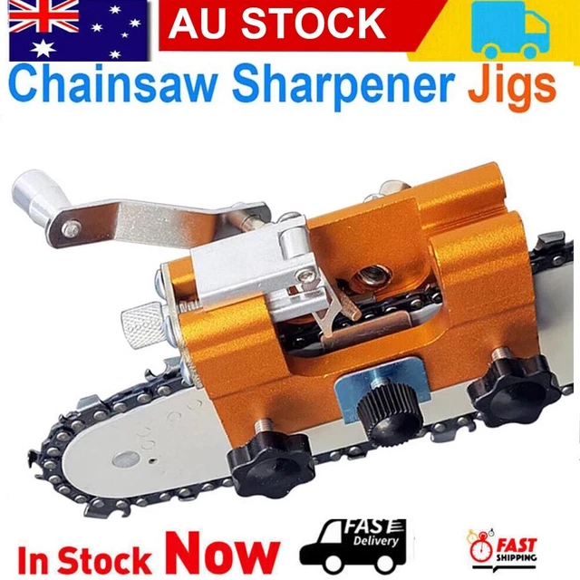 2 In 1 Chainsaw Sharpener Swarts Tools 350W Electric Chainsaw Sharpener - Bench Grinder With 3-Year Warranty (Model SWB1705, 240V) Chainsaw Chain Sharpener
