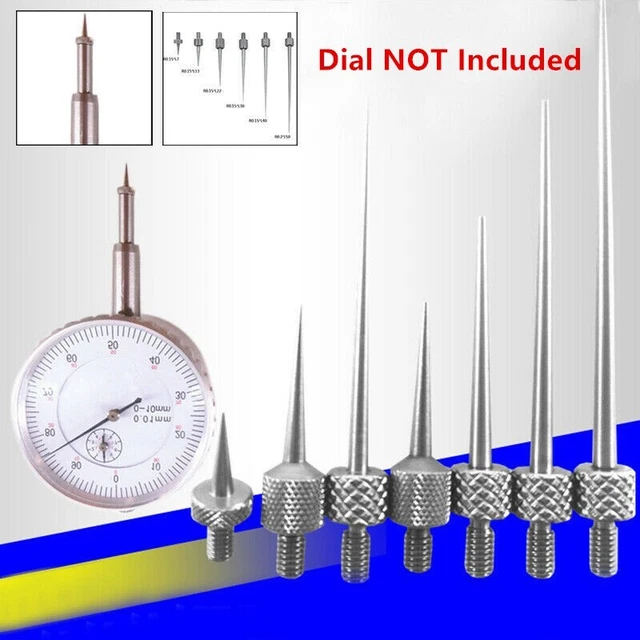 Indicatore di prova resistente barre stelo set 6 pz strumento di misurazione pro
