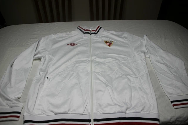 Subjetivo Libro Guinness de récord mundial Devastar PARTE SUPERIOR DE Chandal Oficial Sevilla F.c Marca Umbro Talla Xxl Escaso  Ver EUR 11,37 - PicClick FR