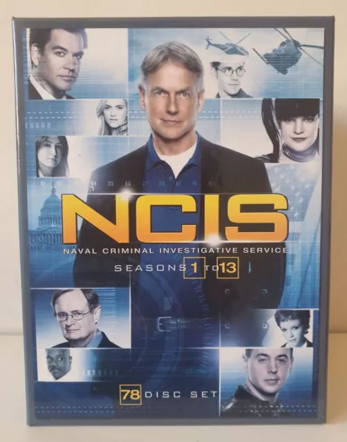 NCIS - The Complete Seasons 1 - 13 (78-Disc) UK Region 2 DVD Box Set