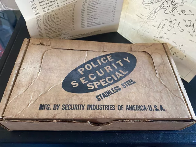 Policy Security Special by Security Industries of America 357 Factory Box Case