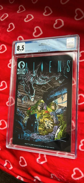 Aliens 1 1St Print Ultra Rare Cgc 8.5 1St Aliens Mcu Dark Horse Comics 1988