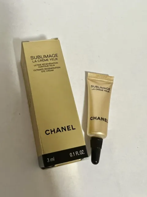 Chanel Sublimage La Creme Yeux Eye Cream 3ml / 0.1oz each