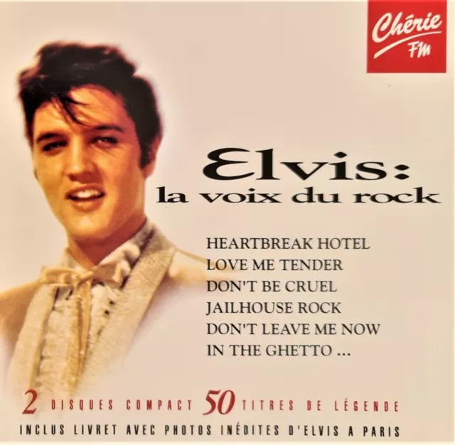 Elvis Presley "La Voix Du Rock"    French 2Cd