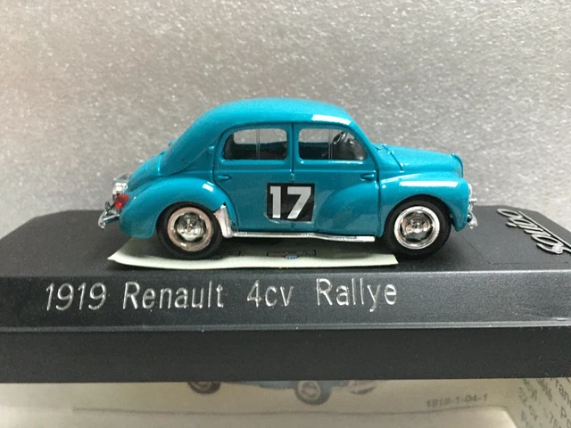 SOLIDO 1919 Renault 4 cv Rallye à restaurer 1/43