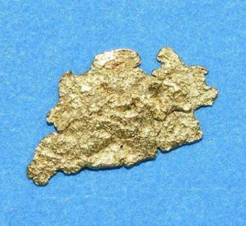 Alaskan-Yukon BC Gold Rush Natural Gold Nugget 0.12 Grams Genuine