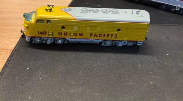 Vintage Athearn 1467 Union Pacific F7A Train Car Locomotive w/Box  230