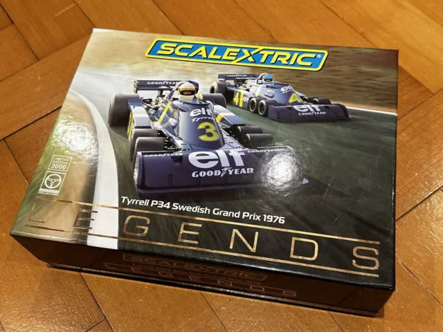 Scalextric C4084A Tyrrell P34 Swedish Grand Prix 1976 Legends