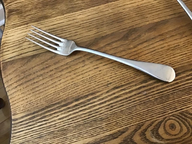 Calderoni Glossy 18/10 Stainless ITALY Flatware 8” Dinner FORK