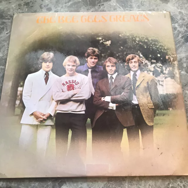 the bee gees greats lp polydor stereo 2805 001 Play tested As Pictured