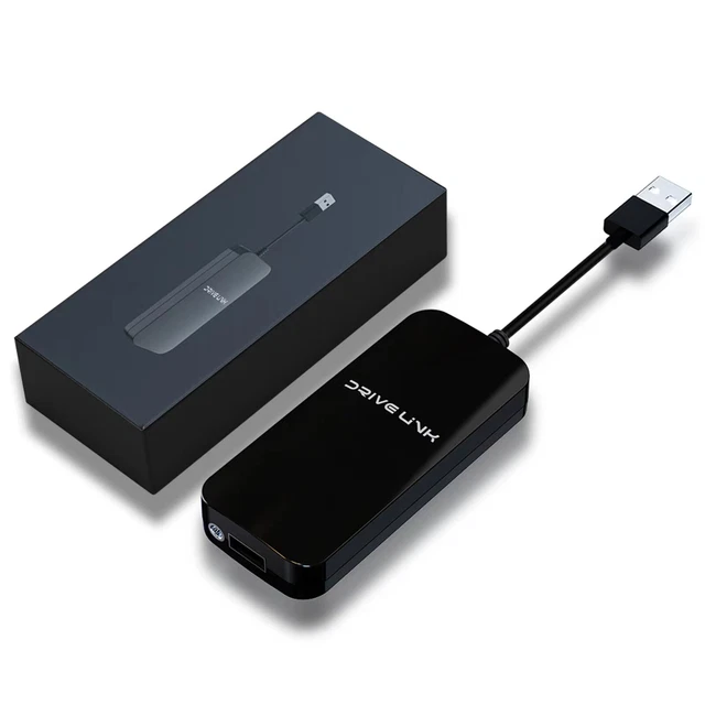DRIVELINK USB DONGLE Adapter For CarPlay Android Auto Navigation Player