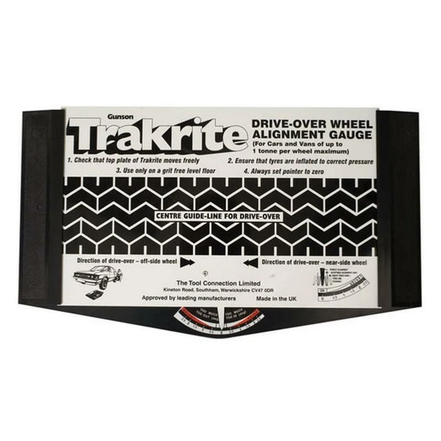 Plateau De Reglage Du Parallelisme Gunson Trakrite G4008