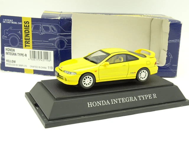 美品◆EBBRO 1/43 HONDA INTEGRA TYPE R EBBRO 1/43 M Line Honda Integra Type R - Tsubasa #15 - 43421