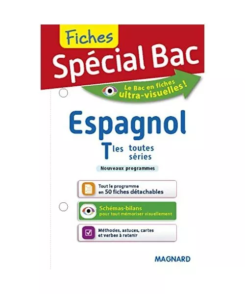 Spécial bac fiches espagnol TLE 2018, REYNÉS MOLERO, MARC