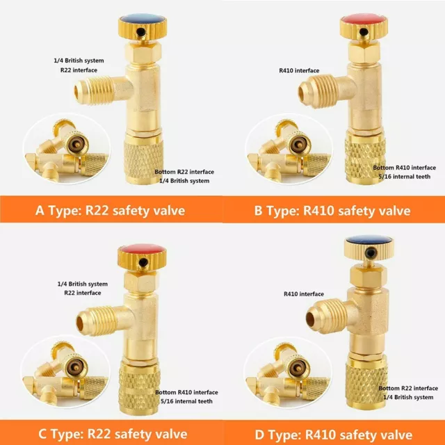 Durable R22 R410A Air Conditioning Charging Adapter Reliable Performance