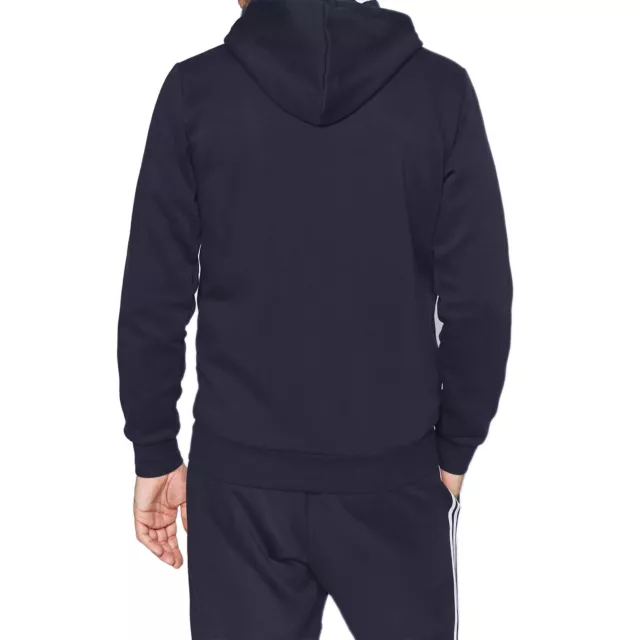 Tuta Uomo Invernale Completo Caldo Cotone Sportivo Bande Felpa + Pantalone VEQUE 10