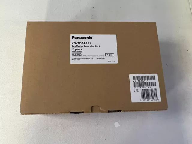 Panasonic KX-TDA6111 Bus Master Expansion Card w/ Cable *New In Original box*