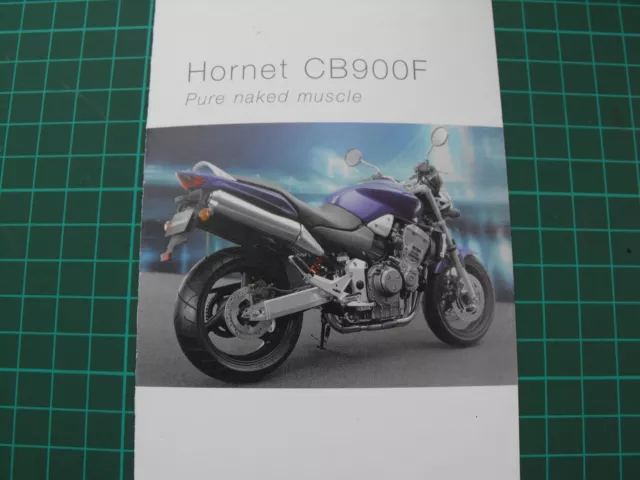 Honda Cb900F Hornet Original Sales Brochure/Pamphlet