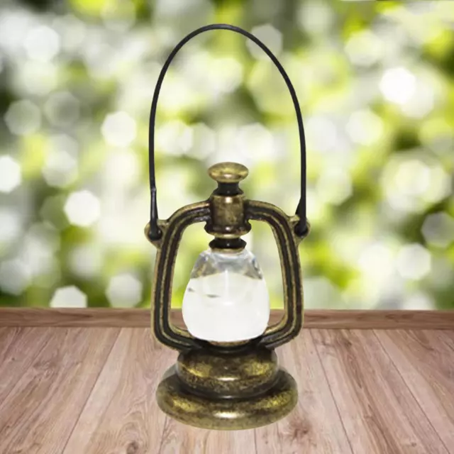 lahomia Mini Dollhouse Retro Oil Lamp Miniature 1:12 Props Decoration for