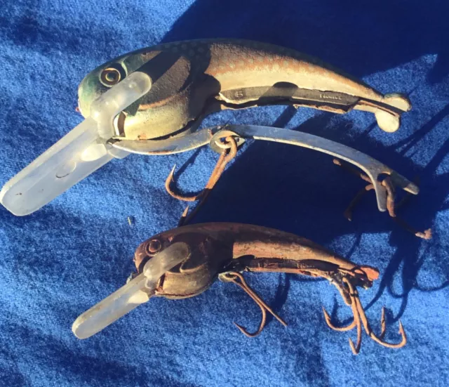 https://www.picclickimg.com/GhoAAOSwf6hleqyz/Rare-Vintage-Floppy-French-Rubber-fishing-lures-parts.webp