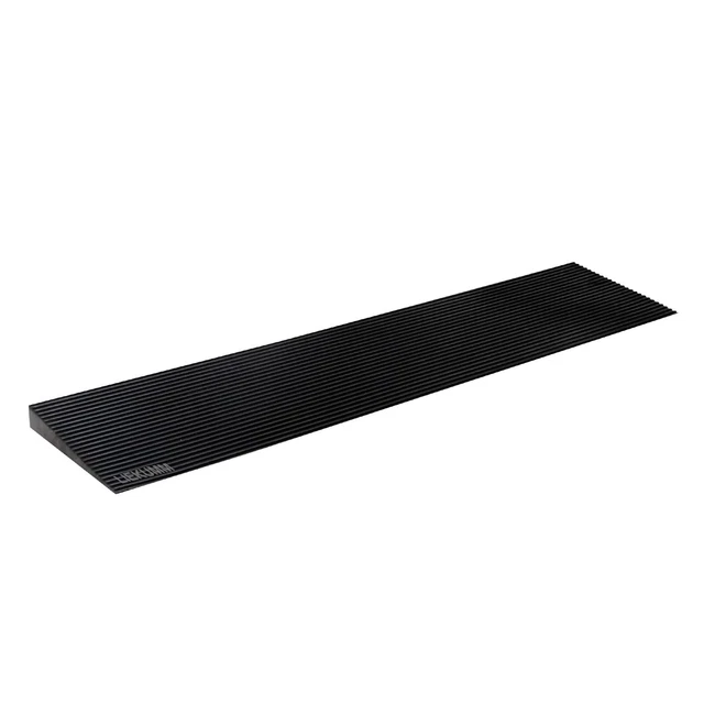 Rampa para silla de ruedas LIEKUMM 90 x 2,5 cm caucho natural resistente hasta 500 kg mercancía de segunda mano