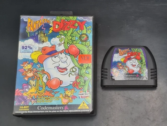 Fantastic Dizzy - SEGA Megadrive Mega Drive Arena - Sans Notice - PAL - Bon Etat