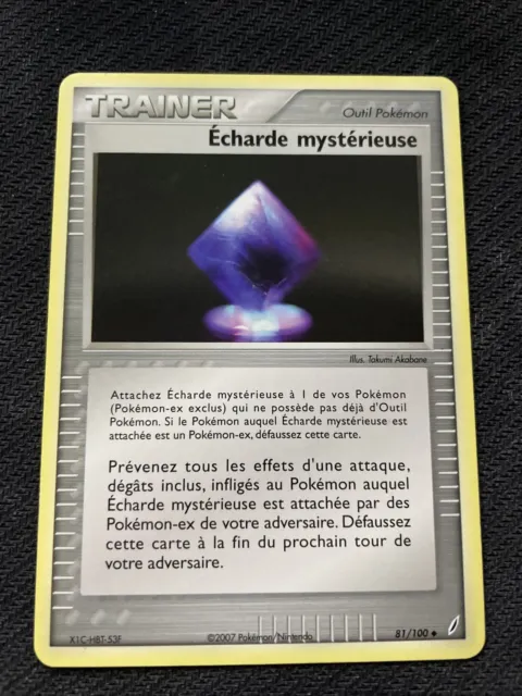 Echarde Mysterieuse Unco - Pokemon 81/100 Ex Gardiens De Cristal Proche Neuf Fr