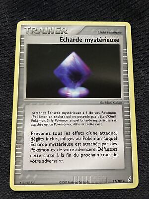 Unco Mysterious Thard - Pokemon 81/100 Ex Crystal Keepers Near New Fr