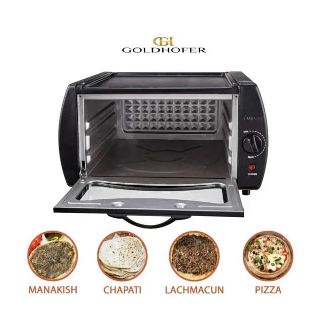 Goldhofer Tandoor Ofen Oven Pizza Chapati Roti Lahmacun Brot 2100W