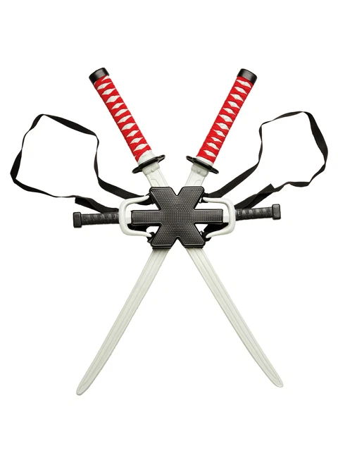 Deadpool Arma Kit Costume Marvel Ufficiale Kit Adulti Spada Zaino
