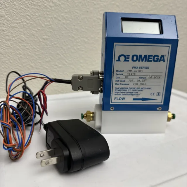 Omega FMA Series Mass Flowmeter FMA-A2303