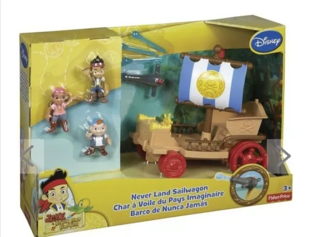 Mattel Fisher Price Jake Y Los Piratas Del Pais Nunca Jamas (Y4599) .Nuevo.