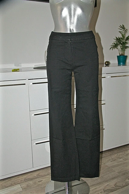 Pantalon Habillé BCBG Max Mara Weekend - Taille 40 - Gris Lycra - Occasion En état Neuf