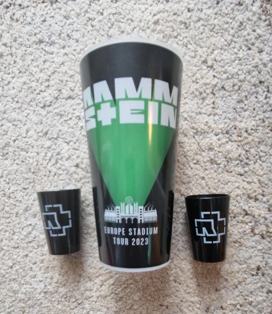 Rammstein Verre Tumbler Logo, Boîte De 2 Pièces 0,29l