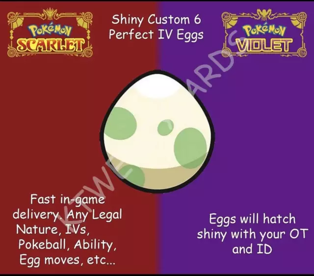 Pokemon Scarlet & Violet - Pokedex Options - Shiny 6IV Battle Ready -  TradingNow