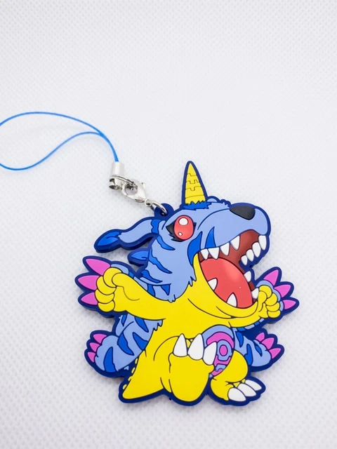Digimon Portachiavi Cell Phone Strap Patamon 7 Cm In Gomma Anime Manga